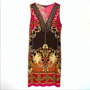 Tiana B. printed sleeveless dress